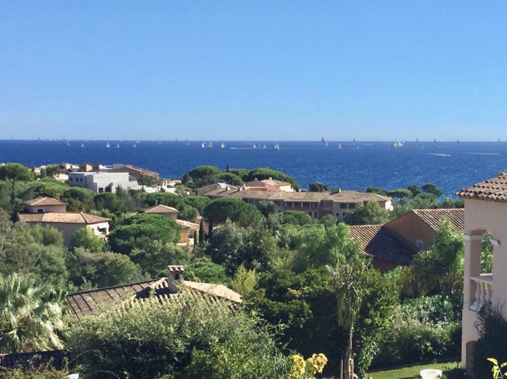 Beautiful sea view from the fully furnished terrace